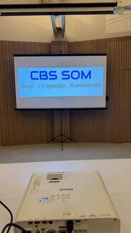 Telão e projeção — registro 11 do acervo CBS Som